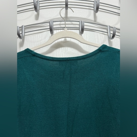 Sag Harbor plus size women’s 2X acrylic sweater dark cyan green pullover NWT New - Picture 4 of 14